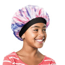 Red By Kiss Kids Satin Bonnet With Wide Band