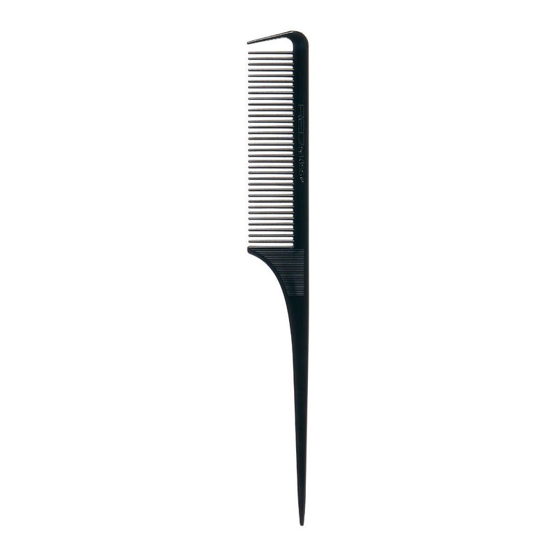 Red Parting Rat Tail Comb