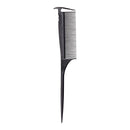 Red Carbon Axe Rat Tail Comb