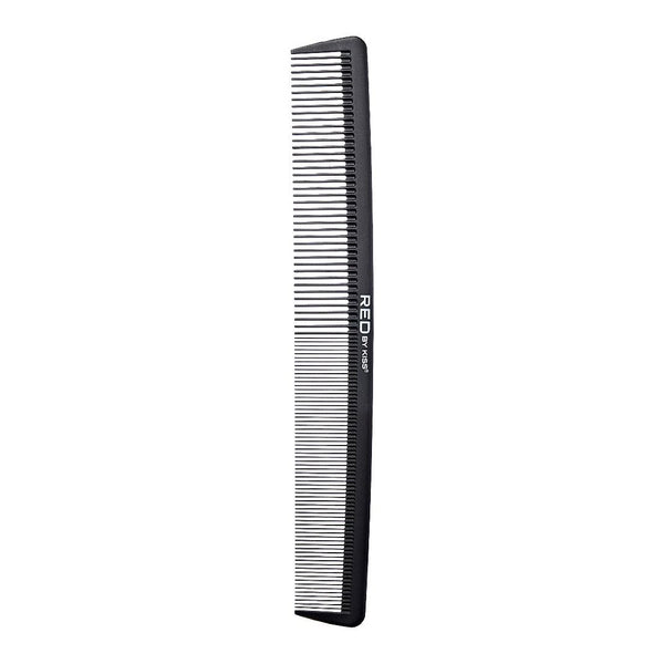 Red Carbon Fiber Large Barber Comb