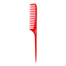 Red Large Rat Tail Comb Assorted