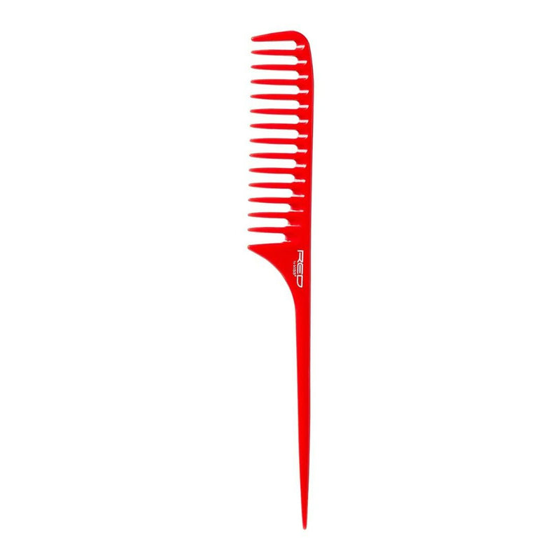 Red Large Rat Tail Comb Assorted