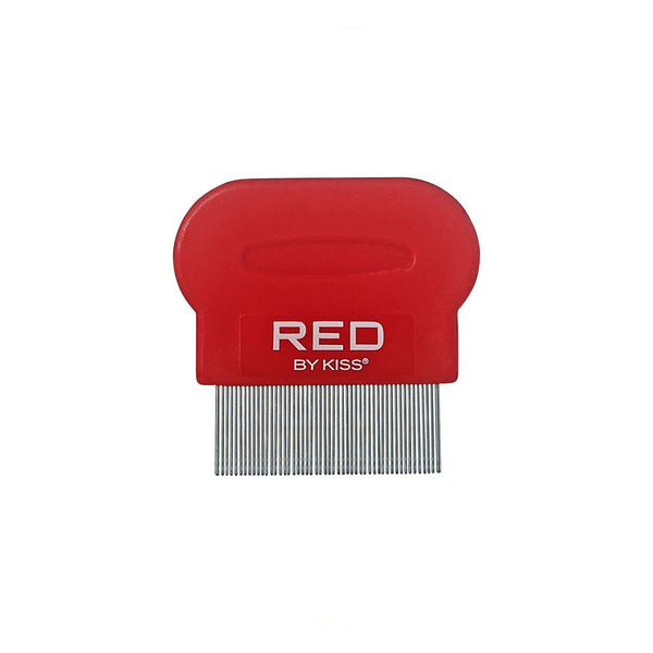 Red Metal Lice Comb 2pcs