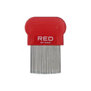 Red Metal Lice Comb 2pcs