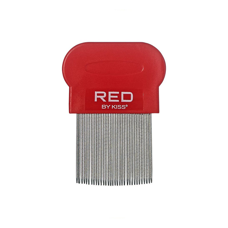 Red Metal Lice Comb 2pcs