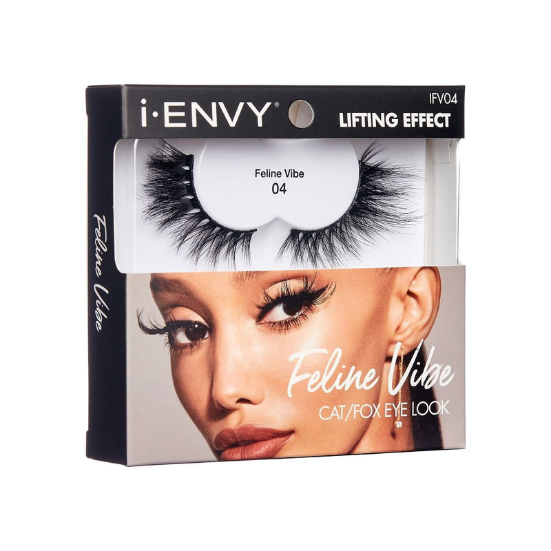 i-ENVY Feline Vibe Cat/Fox Eye Look False Eyelashes Lifting Effect