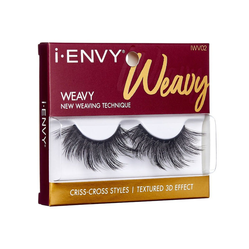 i-ENVY Weavy False Eyelashes Criss-Cross Styles 3D Effect