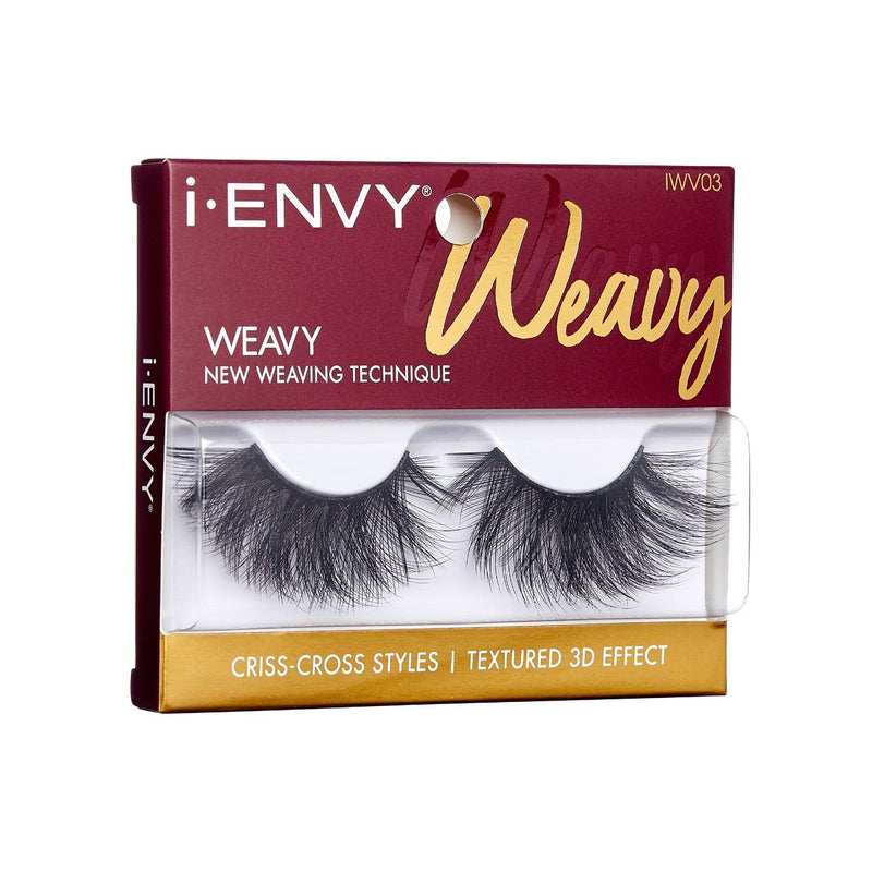 i-ENVY Weavy False Eyelashes Criss-Cross Styles 3D Effect