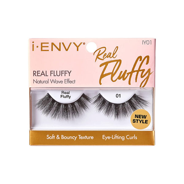 i-ENVY Real Fluffy False Eyelashes Natural Wave Effect