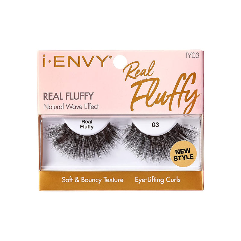 i-ENVY Real Fluffy False Eyelashes Natural Wave Effect