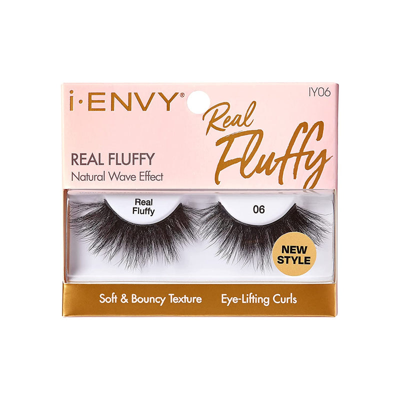 i-ENVY Real Fluffy False Eyelashes Natural Wave Effect