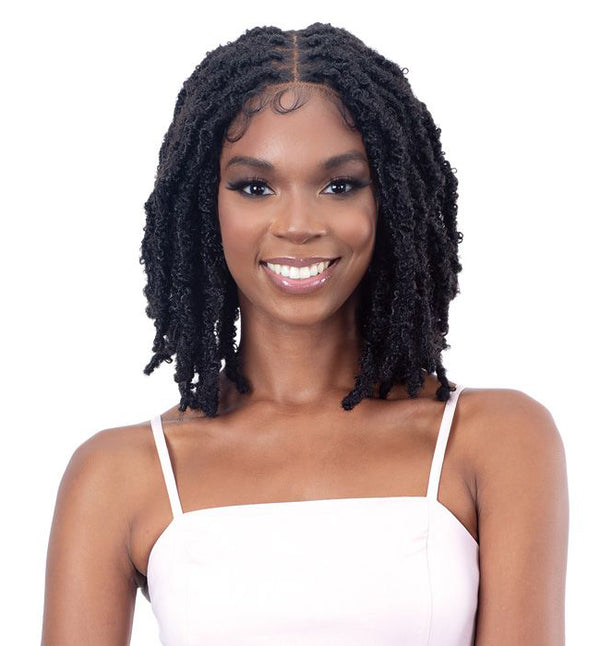 Freetress Equal Freedom Part Synthetic Braided Hd Lace Front Wig - Knotless Butterfly Loc