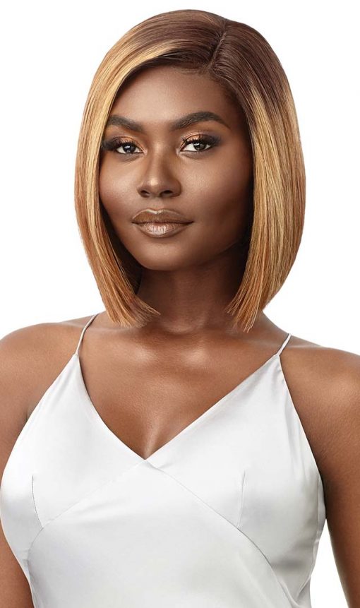 Outre Mytresses 100% Unprocessed Human Hair Custom Colored Hd Lace Front Wig - Letisha