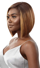 Outre Mytresses 100% Unprocessed Human Hair Custom Colored Hd Lace Front Wig - Letisha