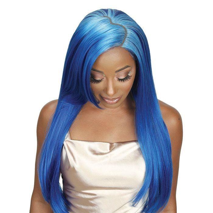 Zury Sis Heart Part Synthetic Hair Hd Lace Front Wig - Lf-heart Veda