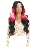 Zury Sis Layer Beam Colors Hair 4" Hd Lace Front Wig Lf-jini