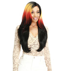 Zury Sis Layer Beam Colors Hair 5" Hd Lace Front Wig Lf-pali