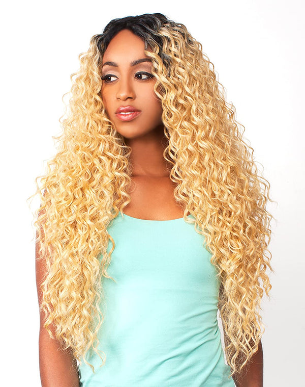 Lh Ocean - The Wig 100% Human Hair Blend Invisible Part Lace Front Wig