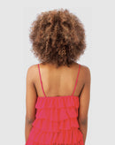 La Jay - Vanessa Synthetic Express Weave Half Wig Curly Jerry Curl Afro