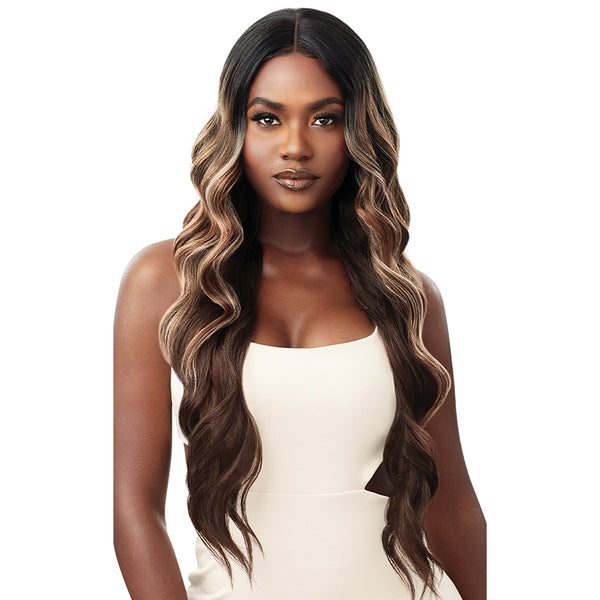 Outre Synthetic Hd Transparent Lace Front Wig - Kaya