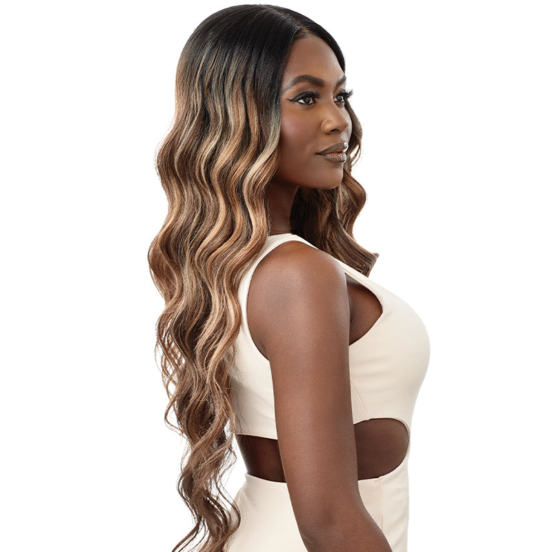 Outre Synthetic Hd Transparent Lace Front Wig - Kaya