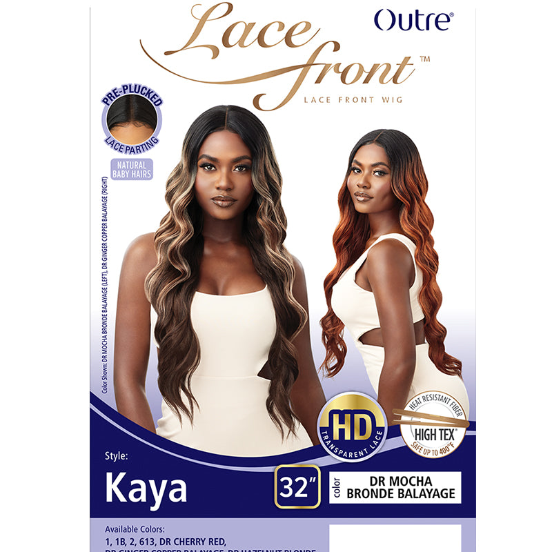 Outre Synthetic Hd Transparent Lace Front Wig - Kaya