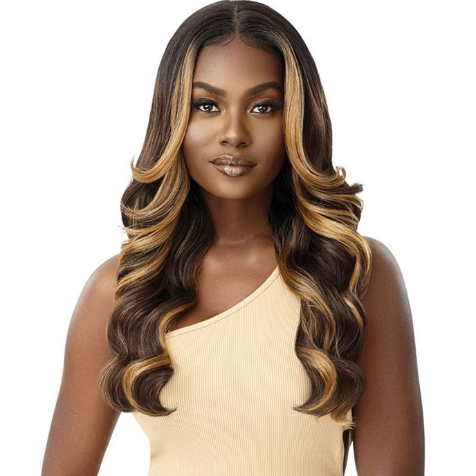 Outre Synthetic Hd Transparent Lace Front Wig - Oceane