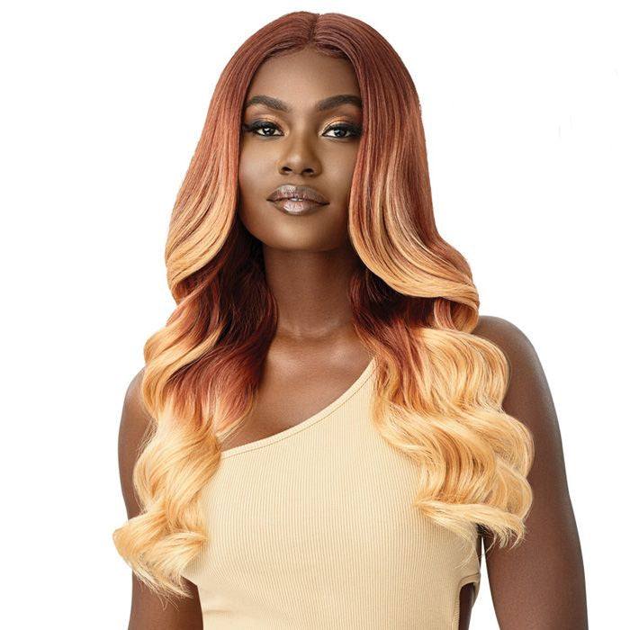 Outre Synthetic Hd Transparent Lace Front Wig - Oceane