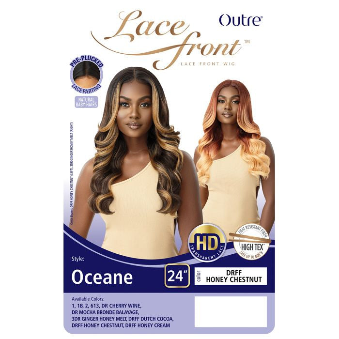 Outre Synthetic Hd Transparent Lace Front Wig - Oceane