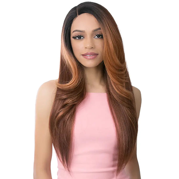 It's A Wig Human Hair Blend Lace Full Wig - Hh Hd Lace Safiya 26"