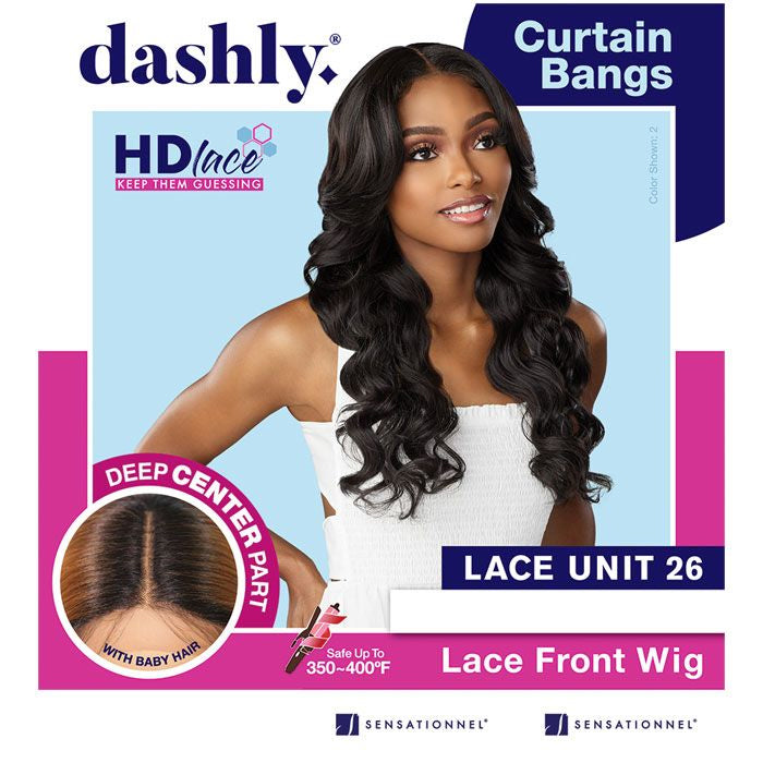 Sensationnel Dashly Hd Lace Front Wig - Lace Unit 26