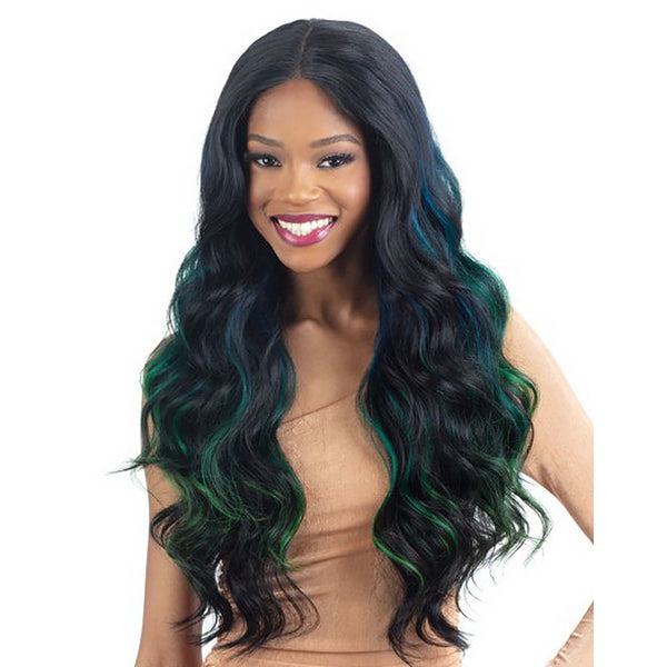 Shake N Go Legacy Human Hair Blend Hd Lace Front Wig - Fantasia