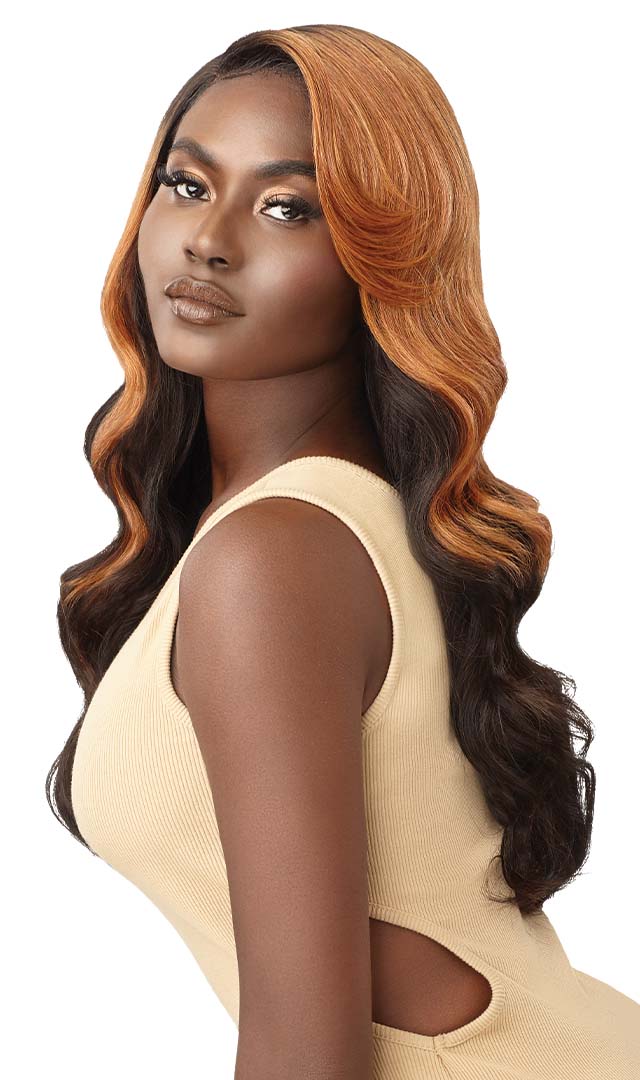 Outre Color Bomb Synthetic Hd Lace Front Wig - Levana
