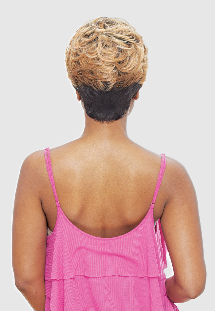 Lomie By Vanessa Fashion Synthetic Short Wavy Full Wig