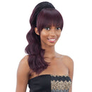 Loose Deep China Bang - Freetress Equal Synthetic Drawstring Bang & Ponytail
