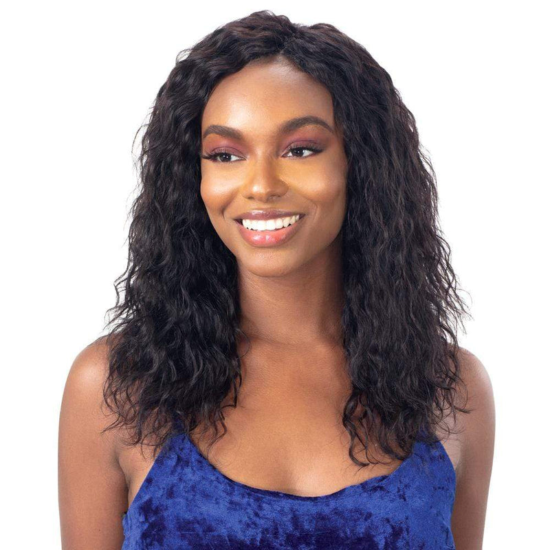 Naked Natural Wet & Wavy Human Hair Weave - Loose Deep 3pcs 10, 12, 14"