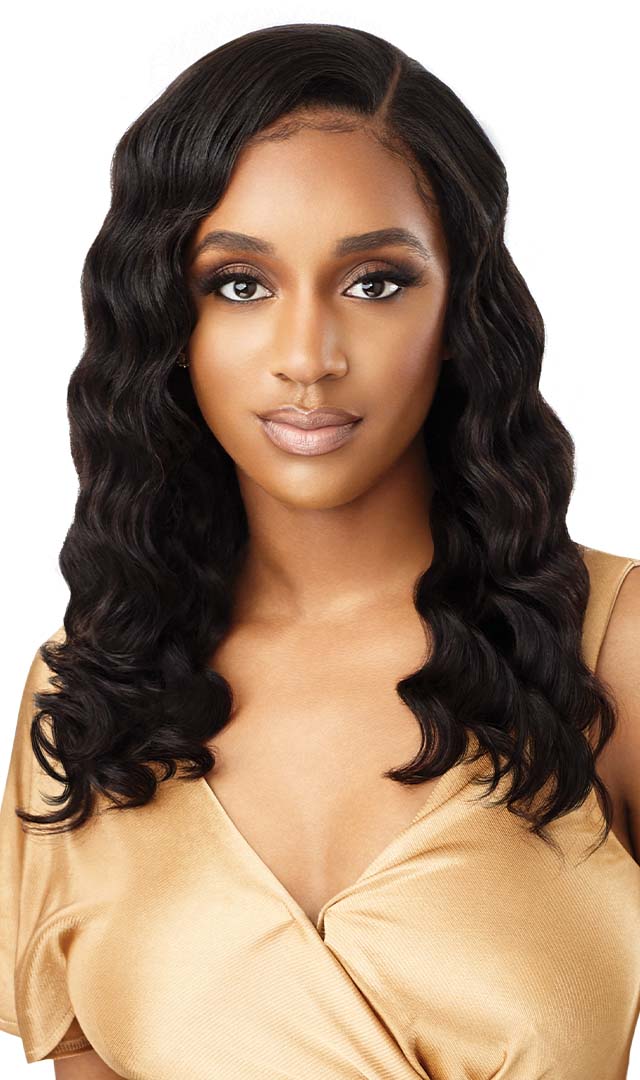 Outre Mytresses Gold Label 100% Unprocessed Human Hair U Part Leave Out Wig - Hh Loose Deep 20