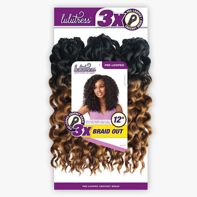 Sensationnel Lulutress Synthetic Braid - 3x Braid Out 12"