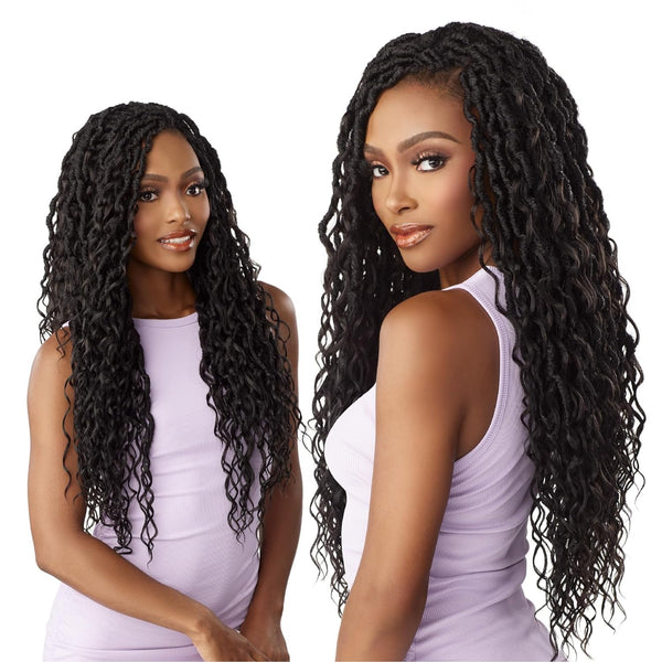 Sensationnel Lulutress Pre-looped 3x Mermaid Locs 24"