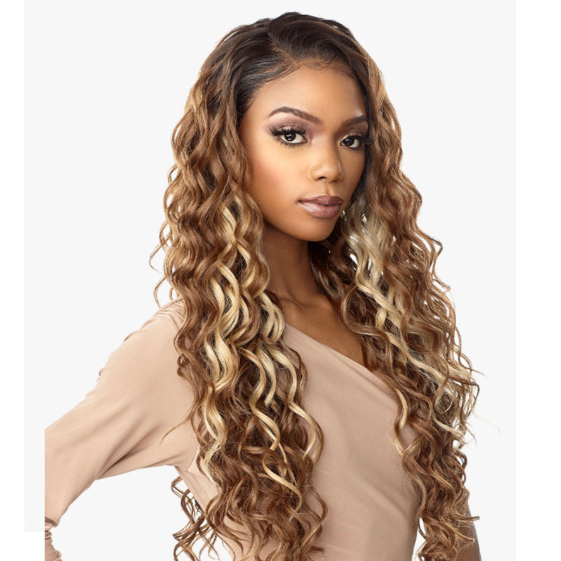 Sensationnel Synthetic What Lace 13x6 Hd Lace Front Wig - Lysha