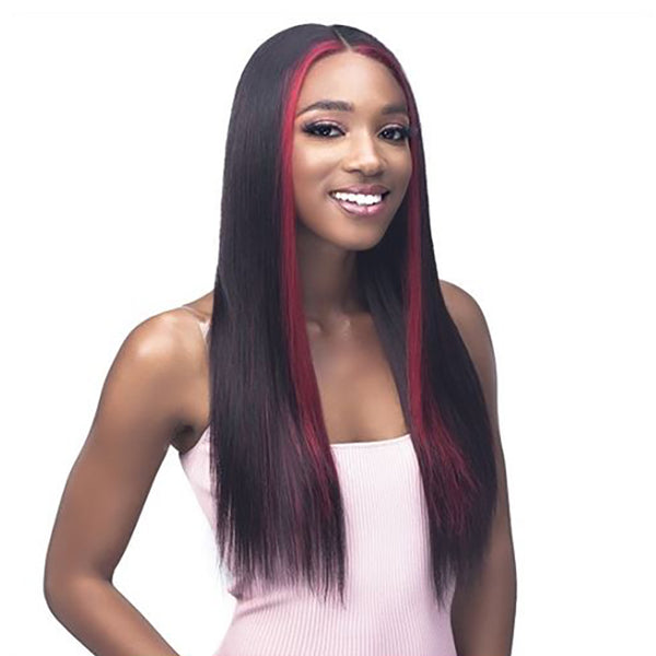 Bobbi Boss Hd Lace 13x7 Glueless Blend Hair Wig - Mblf007 Mable