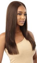Outre 100% Human Hair Blend 13x6 Hand-tied 360 Lace Frontal Wig - Marisa