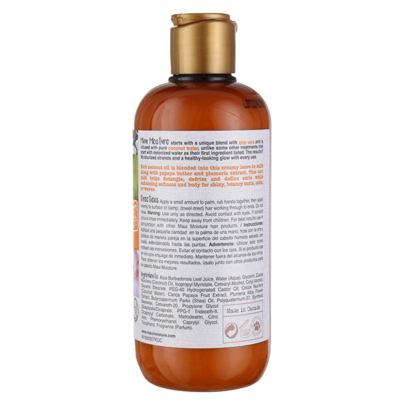 Maui Moistrue Curl Quench Coconut Oil Curl Milk 8oz