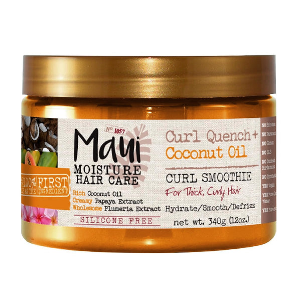 Maui Moistrue Curl Quench Coconut Oil Curl Smoothie 12oz