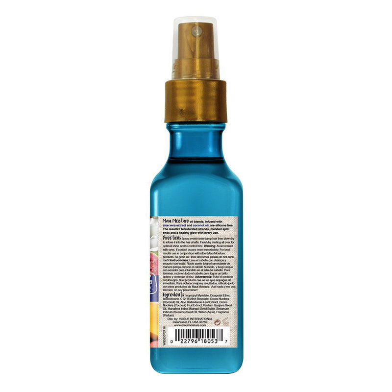 Maui Moistrue Nourish & Moisture Coconut Milk Weightless Oil Mist 4.2oz
