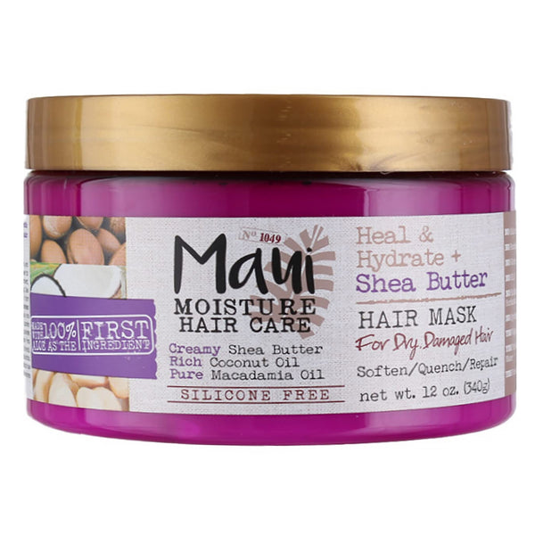 Maui Moistrue Heal & Hydrate Shea Butter Hair Mask 12oz