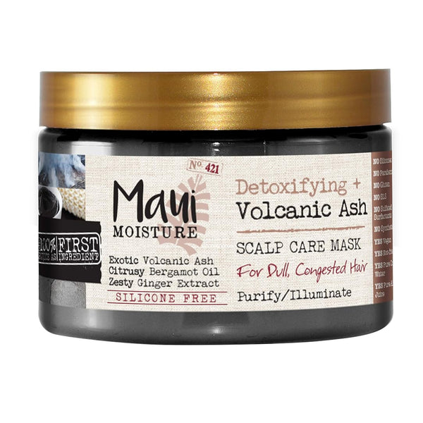 Maui Moistrue Detoxifying Volcanic Ash Scalp Care Mask 12oz