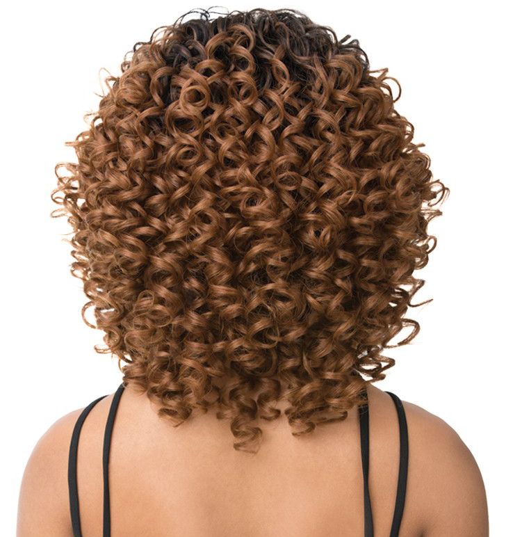 Maxy - It's A Wig! Synthetic Iron Friendly Full Wig Curly Bob