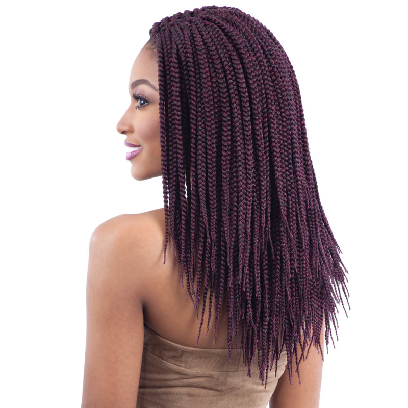 Medium Box Braids 14" - Freetress Bulk Crochet Braiding Hair Extension