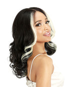 Zury Prime Human Hair Blend 13x4 Free Part Lace Front Wig - Pm-fp Lace Melly